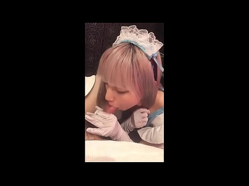 ❤️ Японский идол [mayuka], костюм французской горничной, часть 1, минет и дрочка с лосьоном ☑ Супер секс на kassavrn.ru ️❤